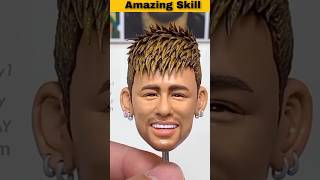 Create a Realistic Neymar Jr Polymer Clay Figure Full Sculpting Process Explained  Neymar Jr [upl. by Seabrooke]