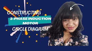 Circle diagram for 3phase induction motor  step by step construction Electrotechnics N6 [upl. by Aiyot]