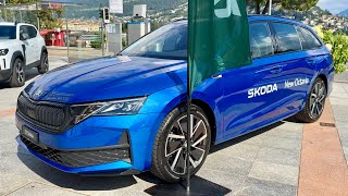 New SKODA OCTAVIA FACELIFT SPORTLINE 2025  visual REVIEW exterior interior Combi [upl. by Schurman615]