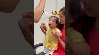 When a baby knows something will happen Pediatric Dentist [upl. by Einra]