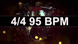 Drums Metronome 95 BPM [upl. by Assirhc]