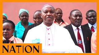 Drop your hardline stance Bishop Wainaina tells doctors government [upl. by Lauder376]