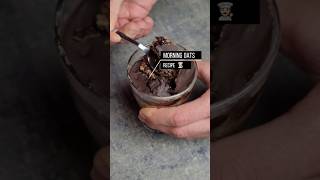 🥣 Recette Morning Oats Choco 🥣 recipe recettesimple gourmand healthy snack fibres nutrition [upl. by Ekud436]