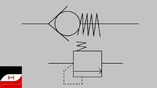 How to Read a Hydraulic Schematic Check Valves amp Relief Valves [upl. by Nrev]