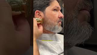 Alinhamento de barba  barba grisalha hair [upl. by Eilyr]