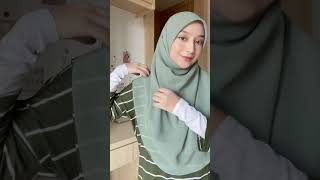 CARA MEMAKAI TUDUNG BAWAL CURVE STYLE BARU [upl. by Carolynne588]