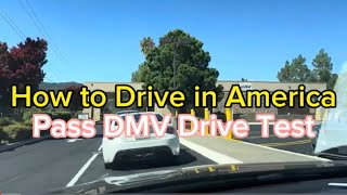 Paano mag Drive sa Amerika DMV Driving Test Pleasanton [upl. by Laurentium]