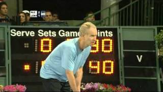 McEnroe v Lendl WTC 2011 [upl. by Leeanne24]