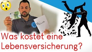 Was kostet eine Lebensversicherung  Einfach amp schnell erklärt [upl. by Rozina832]