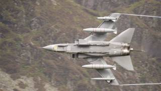 Mach Loop  Tornado GR4 and USAF F15E low flying [upl. by Johny162]