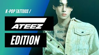 Kpop tattoos Ateez edition Part 2 [upl. by Dumas]