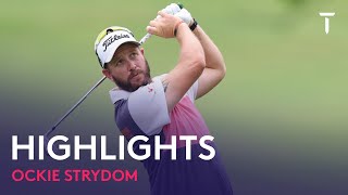 Ockie Strydom Round 3 Highlights  2022 Alfred Dunhill Championship [upl. by Oicnanev]