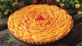 Delicious Mango Tart Recipe 😍 by Chef Hafsa  Hafsas KItchen [upl. by Coleen]