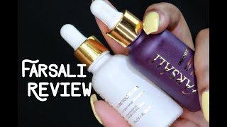 Farsali Review  Demo  Unicorn Essence amp Rose Gold Elixir [upl. by Hasin381]