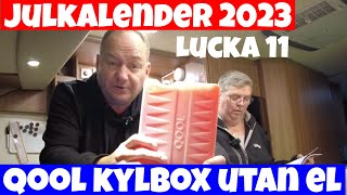 QOOL kylbox utan el i flera dygn Julkalender 2023  Lucka 11 husbilsliv husbilsresor husbilstips [upl. by Amata538]