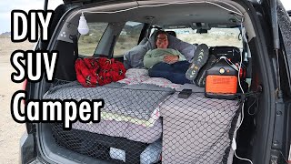 How to Turn Any SUV into a Camper With No Permanent Modifications – Kia Borrego Tour [upl. by Abelard]