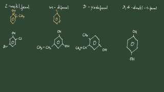 33 Formulación orgánica fenoles formulación y nomenclatura [upl. by Massey]