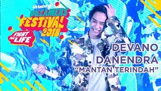 DEVANO DANENDRA  quotMANTAN TERINDAHquot LIVE AT DREAMERS FESTIVAL 2018 [upl. by Naiditch585]