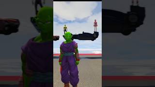 Piccolo vs Flare Gun Ragdoll Challenge GTA 5 Mods shorts [upl. by Niklaus]