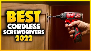 Top 6 Best Cordless Screwdrivers You can Buy Right Now 2023 [upl. by Spohr]