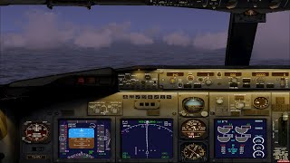 Relaxing 1 hour Boeing 737 overspeed warning [upl. by Ardnot]