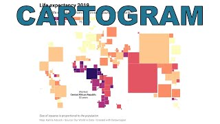 How to make a cartogram using Datawrapper [upl. by Achorn]