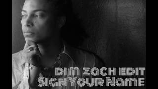 Terence Trent DArby  Sign Your Name Dim Zach Edit [upl. by Lledrev]