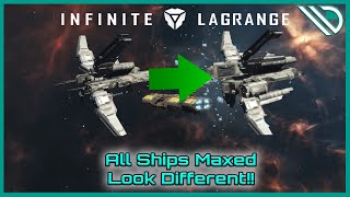 Infinite Lagrange  All Ships Maxed [upl. by Keppel]