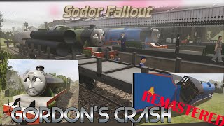 Sodor Fallout Gordons Crash Remastered [upl. by Williams]