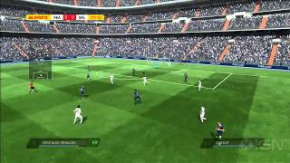 FIFA 11 Cristiano Ronaldo Gameplay [upl. by Ahsakal]