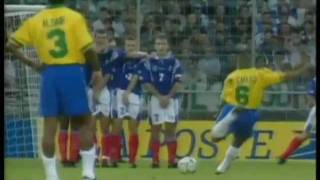 Top 10  Best free kicks of all time [upl. by Freeborn]