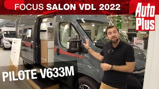 Salon VDL 2022  Pilote V633M le fourgon haut sur pattes [upl. by Hgielrac148]