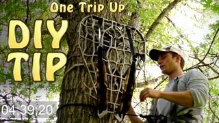 How to Hang a Tree Stand in 5 Minutes [upl. by Reggis709]