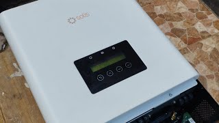 Review Inverter Solis 48V 5000watt Double MPPT 10kw Surge 100A charging [upl. by Hinze]