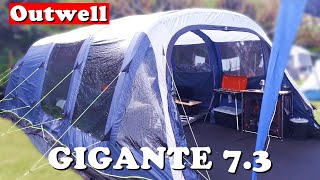 BARRACA Outwell GIGANTE 73  Que LUXO que estrutura [upl. by Lehcer816]