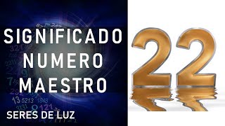 ✨Significado angelical número 22 ✨Número Maestro 22 Numerología numero 2 número angélico 222 [upl. by Eimor62]