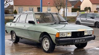 Premier lavage en 10 ans  Peugeot 604 V6 Ti PRV [upl. by Adrian196]