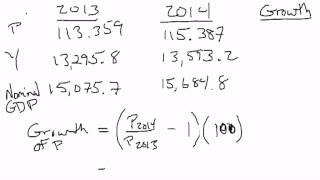 Calculating Growth Rates [upl. by Rosenblatt]