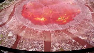 Hiroshima Museum Bomb Recreation [upl. by Innek]