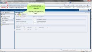 Accessing Accounts Payable Constants  JDE E1 91  Accounts Payable [upl. by Sexela118]