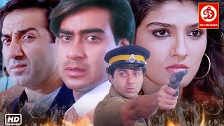 Ajay Devgn Sunny Deol Raveena Tandon Action Movie  Anupam Kher  Abhishek Bachchan  Ziddi amp Zameen [upl. by Dewain209]