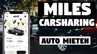 MILES Carsharing  Auto mieten erklärt  Gutschein [upl. by Ytinav]