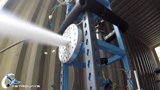 Cold Flow Test  BJ01 Hybrid Rocket Engine [upl. by Dnallor]