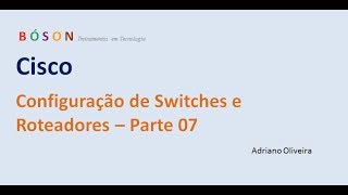 Cisco  07  Configurando acesso por SSH [upl. by Quenna]