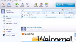 IncrediMail How to Change Your Email Password [upl. by Accire]