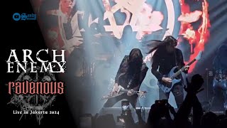 ARCH ENEMY  Ravenous Live in Jakarta 2024 HD [upl. by Airotnes]