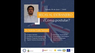 Charla Becas al extranjero en odontología en Chile ¿Como postular [upl. by Coray248]