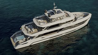 Baglietto DOM 115 Yacht 2023 Exterior Interior [upl. by Andreana]