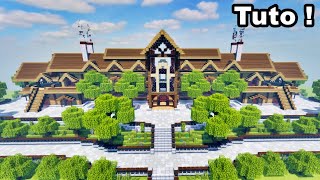 TUTO MINECRAFT  Maison Géante [upl. by Rexfourd766]