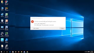 How to Fixed Credential Manager Error 0x80070057 in Windows PC [upl. by Nodnelg]